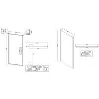 Товар: Душевой уголок Niagara Nova 90х80 NG-66-9A-A80-34 профиль Хром стекло прозрачное - фото 11 Душевой уголок Niagara Nova 90х80 NG-66-9A-A80-34 профиль Хром стекло прозрачное — фото 11, Душевые уголки