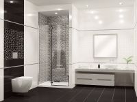 Товар: Керамическая плитка Azori Vela Nero 507111101 настенная 20,1х50,5 см - фото 3 Керамическая плитка Azori Vela Nero 507111101 настенная 20,1х50,5 см — фото 3, Керамическая плитка