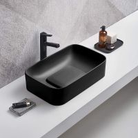 Раковина-чаша WeltWasser Elbach 78575-70 MT-BL 70 10000008705 Черная матовая — фото 1, Раковины накладные