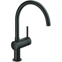 Смеситель для кухни Grohe Minta 32917KS0 Черный бархат — фото 1, Смесители для кухни