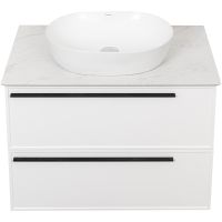 Товар: Тумба под раковину La Fenice Elba 90 FNC-01-ELB-B-90-2 подвесная Белая матовая - фото 7 Тумба под раковину La Fenice Elba 90 FNC-01-ELB-B-90-2 подвесная Белая матовая — фото 7, Тумбы под раковину