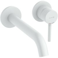 Смеситель для раковины Kludi Bozz 382455376 Белый матовый — фото 1, Смесители