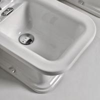 Товар: Биде Kerasan Waldorf 4121K1bi/cr*1 Белое - фото 3 Биде Kerasan Waldorf 4121K1bi/cr*1 Белое — фото 3, Биде