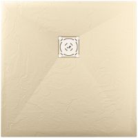 Душевой поддон из искусственного камня RGW Stone Tray ST-Be 80x80 16152088-03 Бежевый — фото 2, Душевые поддоны из искусственного камня