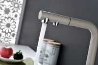 Смеситель для кухни Paulmark Serpentine Se213222-BE Бежевый — фото 11, Смесители