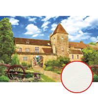 Фреска Ortograf Городской пейзаж 21033 Фактура флок FLK Флизелин (4*2,7) Бежевый/Зеленый/Голубой, Город/Пейзаж — фото 1, Фрески