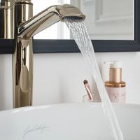 Смеситель для раковины Jacob Delafon Cleo 1889 E24307-BGG Золото глянцевое — фото 6, Смесители для раковины