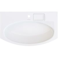 Товар: Раковина Kerama Marazzi Riva 80 RV.wb.80 Белая глянцевая - фото 3 Раковина Kerama Marazzi Riva 80 RV.wb.80 Белая глянцевая — фото 3, Раковины подвесные