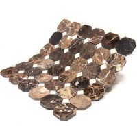 Каменная мозаика Natural Octagon 7M022+7M030-BP 30,5x30,5 см — фото 5, Мозаика