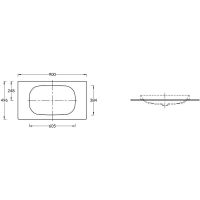 Товар: Столешница под раковину Kerama Marazzi Magica 90 MA.2.0.SG519920R\90 Серая матовая - фото 3 Столешница под раковину Kerama Marazzi Magica 90 MA.2.0.SG519920R\90 Серая матовая — фото 3, Столешницы под раковину