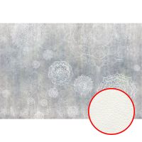 Фреска Ortograf Splendo 31707 Фактура флок FLK Флизелин (4*2,7) Серый/Бежевый, Штукатурка/Абстракция — фото 1, Фрески