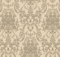 Обои Milassa Flos 8 002 Флизелин (1*10,05) Бежевый/Коричневый, Дамаск — фото 1, Обои для стен