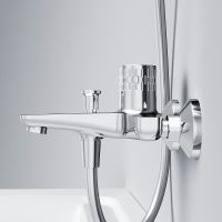 Смеситель для ванны AM.PM Gem Хром арт-F90A10400 — фото 2, Смеситель для ванны