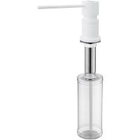 Дозатор для моющего средства Paulmark Kraft D003-431TW Белый матовый — фото 1, Дозаторы для кухонных моек