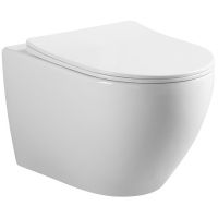 Унитаз Royce Pro RCT-150517WH подвесной с сиденьем Микролифт — фото 1, Унитазы