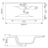 Товар: Тумба с раковиной Iddis Oxford 100 OXF10N1i95K Синяя - фото 7 Тумба с раковиной Iddis Oxford 100 OXF10N1i95K Синяя — фото 7, Тумбы с раковиной