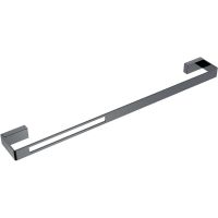 Полотенцедержатель Boheme Q 10942-SGM Оружейная сталь глянцевая — фото 1, Полотенцедержатели