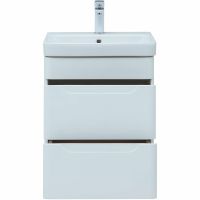 Товар: Тумба под раковину Aquanet София 50 274171 подвесная Белый глянец - фото 7 Тумба под раковину Aquanet София 50 274171 подвесная Белый глянец — фото 7, Мебель для ванной