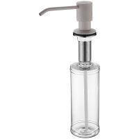 Дозатор для моющего средства Paulmark Rein D002-328 Бежевый — фото 1, Дозаторы для кухонных моек