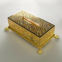 Контейнер для салфеток Migliore Elisabetta 17068 Золото — фото 2, Аксессуары для ванной