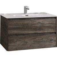 Тумба под раковину BelBagno KRAFT 39-800/390-2C-SO-PP подвесная Pino Pasadena — фото 1, Тумбы под раковину