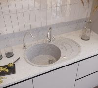 Товар: Кухонная мойка Domaci Бьелла DMC-18S GWS-18S-310 Серая - фото 2 Кухонная мойка Domaci Бьелла DMC-18S GWS-18S-310 Серая — фото 2, Кухонные мойки