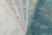 Обои Артекс Монблан 10948-06 Винил на флизелине (1,06*10,05) Зеленый/Голубой, Штукатурка/Под камень — фото 6, Обои для стен