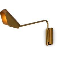 Настенный светильник Maytoni Modern Notta MOD417WL-01BS1 Латунь — фото 7, Светильники