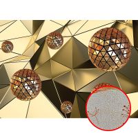 Фреска Ortograf 3D 33262 Фактура бархат золото FX-G Флизелин (3,8*2,7) Золото, Абстракция — фото 1, Фрески