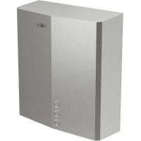 Сушилка для рук Nofer Thin Evo 01610.S Сатин — фото 1, Сушилки для рук