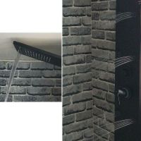 Душевая панель Aquanet Galaxy Black AP40-05 237440 Черный матовый — фото 5, Душевые панели