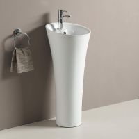 Товар: Раковина WeltWasser Leerbach 4141 GL-WT 41 10000008707 Белый глянец - фото 2 Раковина WeltWasser Leerbach 4141 GL-WT 41 10000008707 Белый глянец — фото 2, Раковины напольные