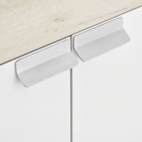 Тумба под раковину Aquaton Флай 80 1A237401FAX10 Белая Дуб крафт — фото 6, Тумбы под раковину