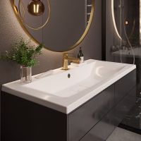 Раковина Paola Elegante 100 Белая глянцевая — фото 9, Раковины