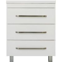 Тумба с раковиной Эстет Monaco 60 ФР-00002264 Белая — фото 1, Тумбы с раковиной