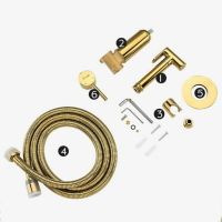 Товар: Гигиенический душ со смесителем Frap Золотой арт-F7505-3 - фото 7 Гигиенический душ со смесителем Frap Золотой арт-F7505-3 — фото 7, Гигиенические души