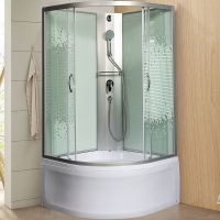 Душевая кабина Мономах XL Б/К 80x80x43 С МЗ 10000012111 без гидромассажа — фото 1, Душевые кабины