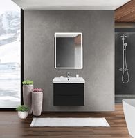 Тумба под раковину BelBagno Marino-Cer 60 подвесная Nero Lucido арт-MARINO-CER-600-2C-SO-NL-P — фото 9, Тумбы под раковину