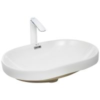 Раковина WeltWasser Deilbach 6039 60 10000004608 Белый глянец — фото 1, Раковины встраиваемые сверху