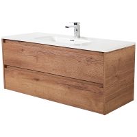 Тумба под раковину BelBagno Kraft 120 KRAFT-1200-2C-SO-RT подвесная Rovere Tabacco — фото 2, Тумбы под раковину