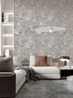 Обои Wiganford by Solo Hampton DTT2217 Винил на флизелине (1,06*10,05) Бежевый/Золото/Серый, Геометрия — фото 5, Обои для стен