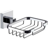 Мыльница настенная Fixsen Metra FX-11109 Хром — фото 1, Мыльницы