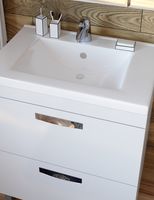 Тумба под раковину Vigo Plaza 70 tn.PLA.FOS.70.2Y Белая — фото 6, Мебель для ванной