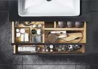 Товар: Тумба под раковину Excellent Tuto 80 MLEX.0103.800.BKBL подвесная Черный матовый Дуб - фото 5 Тумба под раковину Excellent Tuto 80 MLEX.0103.800.BKBL подвесная Черный матовый Дуб — фото 5, Мебель для ванной