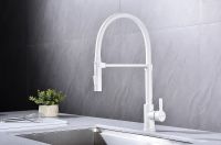 Товар: Смеситель для кухни Paulmark Halt Ha214021-431 Белый матовый - фото 2 Смеситель для кухни Paulmark Halt Ha214021-431 Белый матовый — фото 2, Смесители для кухни