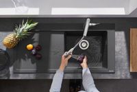 Смеситель для кухни Hansgrohe Metris Select M71 73802000 Хром — фото 3, Смесители