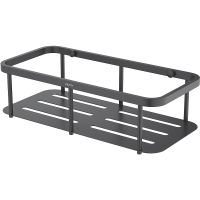 Полка корзина Aquatek AQ4936MB Черная матовая — фото 1, Полки для ванной и душа