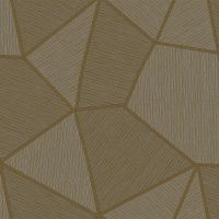 Обои Wiganford by Solo Hampton DTT2236 Винил на флизелине (1,06*10,05) Золото/Серебряный, Геометрия — фото 1, Обои для стен