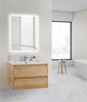 Тумба под раковину BelBagno KRAFT 39-700/390-2C-SO-RNN подвесная Rovere Nebrasca Nature — фото 3, Тумбы под раковину