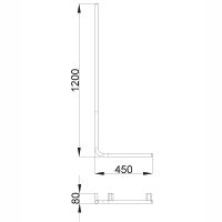 Поручень Nofer Santorini Хром арт-16345.B — фото 2, Поручни для ванной